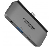 Концентратор Promate USB Hub 4 ports padhub-pro.grey (padhub-pro.grey)
