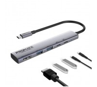 Концентратор Promate USB Hub 5 ports linkhub-5x (linkhub-5x)