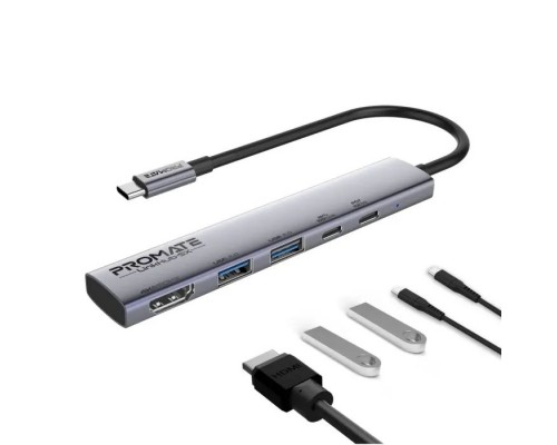 Концентратор Promate USB Hub 5 ports linkhub-5x (linkhub-5x)