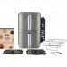Мультипіч Ninja Double Stack XL 2-Level Hot Air Fryer 9,5 л with Smart Cook System (SL451EU)