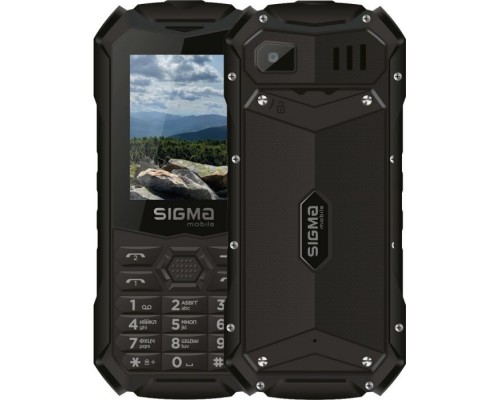 Мобільний телефон Sigma X-treme PV68 Black (4827798738214)