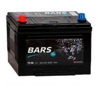 Акумулятор автомобільний Bars 75Ah ASIA (+/-) (640EN)
