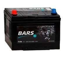 Акумулятор автомобільний Bars 75Ah ASIA (+/-) (640EN)