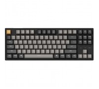 Клавіатура Keychron C1 Pro 87Key K pro Red RGB QMK/VIA Hot-swap USB UA Black (C1PM1_KEYCHRON)