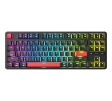 Клавіатура Keychron C3 Pro 87Key K pro Red RGB QMK Hot-swap USB UA Black (C3PH1_KEYCHRON)