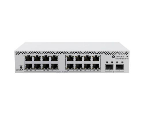 Комутатор мережевий Mikrotik CSS318-16G-2S+IN