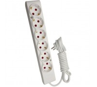Мережевий подовжувач TECCO 3м 6 постів white (8681277842313)