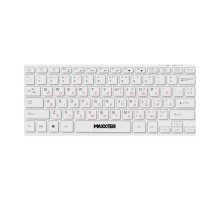Клавіатура Maxxter KBM-C01W-UA USB UA White (KBM-C01W-UA)
