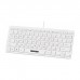 Клавіатура Maxxter KBM-C01W-UA USB UA White (KBM-C01W-UA)