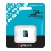 Карта пам'яті Kingston 64GB microSDXC сlass 10 UHS-I U3 V30 A2 Canvas Go Plus G4 (SDCG4/64GBSP)