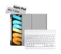 Чохол до планшета BeCover with keyboard Apple iPad Mini 7 2024 Gray (712994)