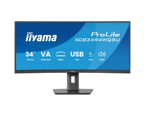 Монітор iiyama XCB3494WQSU-B1