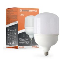 Лампочка Євросвітло 50Вт 6400К (VIS-50-E27)