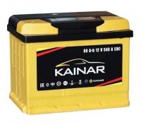 Акумулятор автомобільний KAINAR STANDART 60Ah (+/-) (550EN) (060 261)