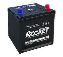Акумулятор автомобільний ROCKET SMF 50Ah ASIA Ев (-/+) (520CCA) (SMF 55D20AL)
