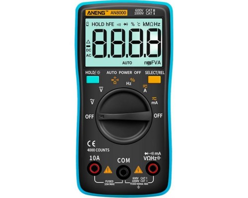 Цифровий мультиметр ANENG AN8000, V, A, R (AN8000)