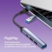 Концентратор ColorWay USB-A/USB-C 4-in-1 USB2.0х2/USB3.0/USB-C2.0 (CW-HUB06)