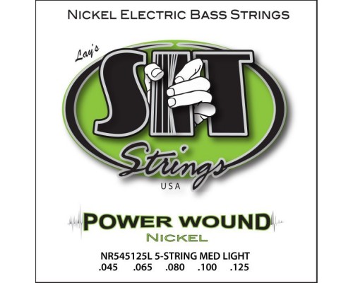 Струни для гітари SIT Strings NR545125L (45-125) (226938)