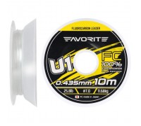 Флюорокарбон Favorite U1 FC 10m 7.0/0.435mm 25.8lb/11.68kg (1693.11.86)