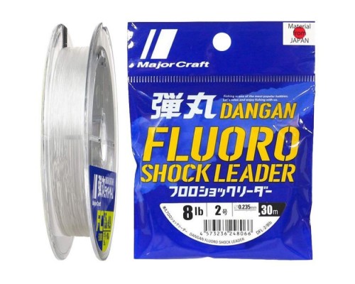 Флюорокарбон Major Craft Dangan Fluoro Shock Leader 30m 12.0/0.572mm 40lb (772.73.80)