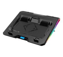Підставка до ноутбука IceCoorel 10-15.6", 2*60mm 2800 RPM, USB2.0+LCD+speed control., 400x350x45mm (A3)