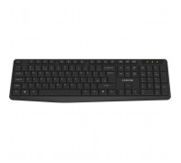 Клавіатура Canyon KB-W01 Water resistant Wireless UA Black (CNE-CKEYW01)