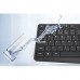 Клавіатура Canyon KB-W01 Water resistant Wireless UA Black (CNE-CKEYW01)