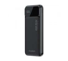 Батарея універсальна Choetech 10000mAh 22.5W, PD, QC/3.0, USB-A, USB-C, Black (B728-CCBK)