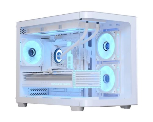 Корпус AeroCool P300C-G-WT-v1 White (ACCS-PN02033.21)