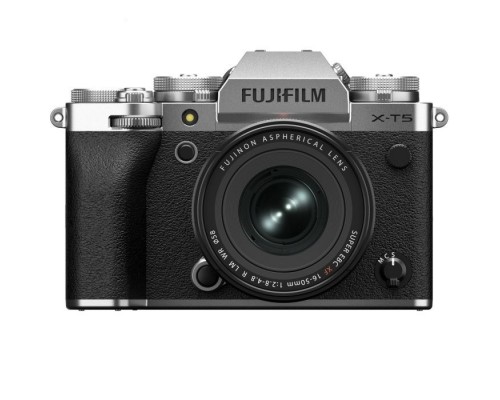 Цифровий фотоапарат Fujifilm X-T5 + XF16-50 mmF2.8-4.8 R LM WR Kit Silver (16842565)