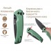 Ніж Sencut Serene, Green Aluminum, Darkwash (S21022B-5)