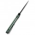 Ніж Sencut Serene, Green Aluminum, Darkwash (S21022B-5)