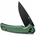 Ніж Sencut Serene, Green Aluminum, Darkwash (S21022B-5)