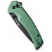 Ніж Sencut Serene, Green Aluminum, Darkwash (S21022B-5)