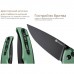 Ніж Sencut Serene, Green Aluminum, Darkwash (S21022B-5)