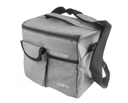 Термосумка Stenson Cario 23*20*16см grey (R27304 grey)