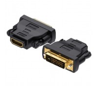 Перехідник DVI(24+1) Male to HDMI Female black Vention (ECDB0)