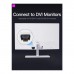 Перехідник DVI(24+1) Male to HDMI Female black Vention (ECDB0)