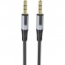 Кабель мультимедійний 3.5mm M to 3.5mm M 1.0m black BOROFONE (6941991108310)