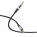 Кабель мультимедійний 3.5mm M to 3.5mm M 1.0m black BOROFONE (6941991108310)