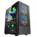 Корпус для ПК 1stPlayer X4-M-BK-2F1P-1F1