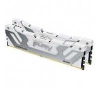 Модуль пам'яті для комп'ютера DDR5 48GB (2x24GB) 8800 MHz Renegade White/Silver Kingston Fury (ex.HyperX) (KF588CU42RWK2-48)