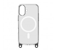 Чохол до мобільного телефона Armorstandart Crossbody Air MagSafe Rope Apple iPhone 16 Clear (ARM86376)