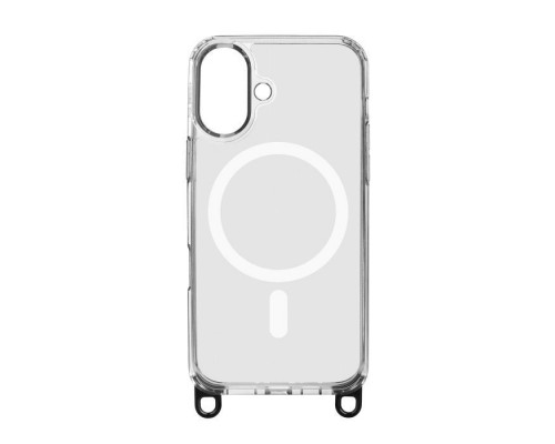 Чохол до мобільного телефона Armorstandart Crossbody Air MagSafe Rope Apple iPhone 16 Clear (ARM86376)