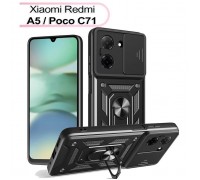 Чохол до мобільного телефона BeCover Military Xiaomi Redmi A5 / Poco C71 Black (713543)