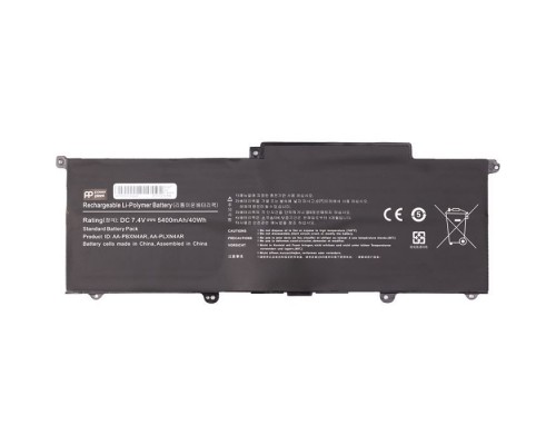 Акумулятор до ноутбука SAMSUNG 900X3B (AA-PLXN4AR) 7.4V 5400mAh PowerPlant (NB490189)