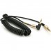 Кабель мультимедійний 3.5mm M to 3.5mm M 1.5m 90° corner black Voltronic (YT-AUXSGJ(M)/(M)-1.5-B)