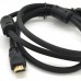 Кабель мультимедійний HDMI M to HDMI M 1.5m V1.4 4K black Ritar (HDMI(M)/(M)V1.4-1.5m-348P)