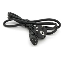 Кабель живлення C13 1.5m 0.75mm2 Voltronic (PC-186 CEE7/7-C13-CCA15)