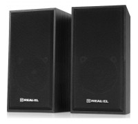 Акустична система REAL-EL S-202 USB Black (EL121200019)